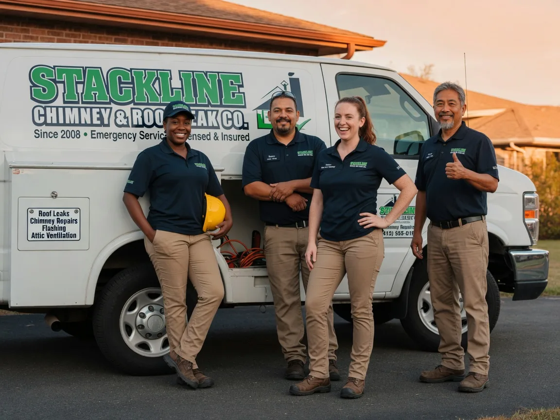 Chimney flashing repair company in Leeds, UT